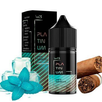 Набор для самозамеса Wes Platinum Mint Tobacco (Мята Табак) 30ml 460750 &mdash; купить в Podyk.com.ua