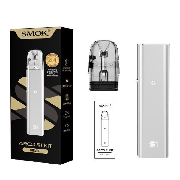 SMOK Arco S1 - Silver Многоразовая Pod система
