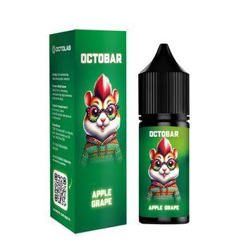 Набір для самозамісу Octobar NFT Apple Grape (Яблуко Виноград) 15ml 459956 &mdash; купити в Podyk.com.ua