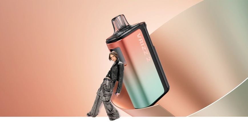 VooPoo Vrizz 2 1350 mAh - Sunrise Green Многоразовая Pod система