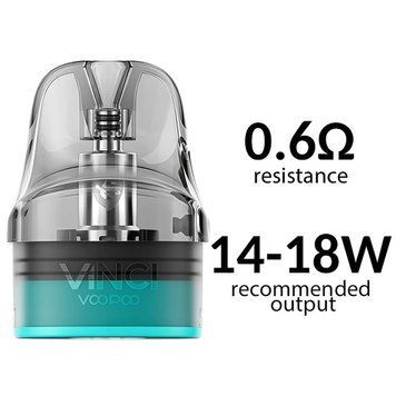 Картридж VooPoo Vinci S 4.5 мл 0.6 Ом
