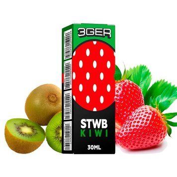 Набір для самозамісу 3Ger Strawberry Kiwi (Полуниця Ківі) 30ml 460265 &mdash; купити в Podyk.com.ua