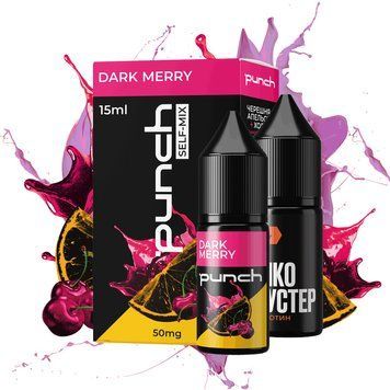 Набір для самозамісу Punch Dark Merry (Темна Черешня) 15ml 460392 &mdash; купити в Podyk.com.ua