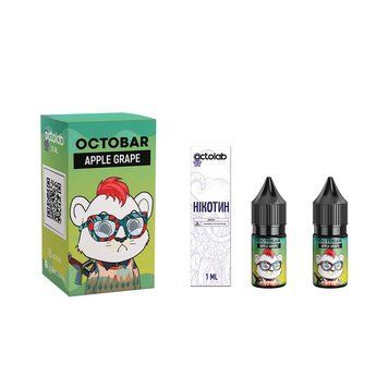 Набор для самозамеса Octobar Apple Grape (Яблоко Виноград) 10ml 459919 &mdash; купить в Podyk.com.ua