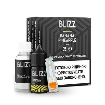 Набор для самозамеса Blizz Banana Pineapple (Банан Ананас) 30ml 460873 &mdash; купить в Podyk.com.ua