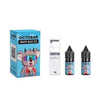 Набор для самозамеса Octobar Grape Blue Ice (Виноград Лид) 10ml 459925 &mdash; купить в Podyk.com.ua