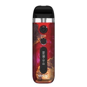 Smok Novo 5 Kit - Red Stabilizing Wood Багаторазова Pod система 458172 &mdash; купити в Podyk.com.ua