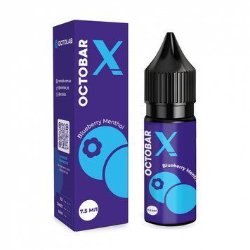Набір для самозамісу Octobar X Blueberry Menthol (Чорниця Ментол) 15ml 459978 &mdash; купити в Podyk.com.ua