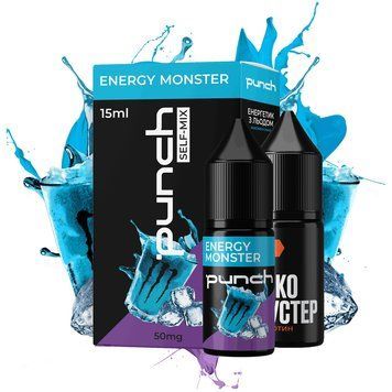 Набір для самозамісу Punch Energy Monster (Енергетик Лід) 15ml 460393 &mdash; купити в Podyk.com.ua
