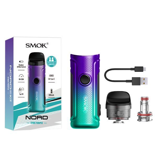 SMOK Nord C - Matte White Багаторазова Pod система