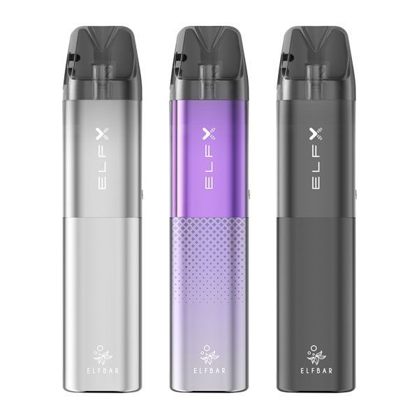 Elf Bar ELFX Silver Багаторазова Pod система 99052570 &mdash; купити в Podyk.com.ua