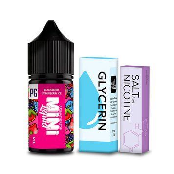 Набор для самозамеса Mini Liquid Blackberry Strawberry (Ежевика Клубника) 30ml 460136 &mdash; купить в Podyk.com.ua