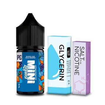 Набор для самозамеса Mini Liquid Mango Cold Grapes (Манго и Холодный Виноград) 30ml 460144 &mdash; купить в Podyk.com.ua