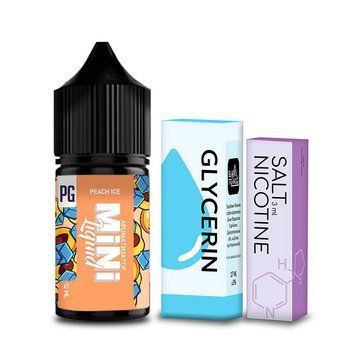 Набор для самозамеса Mini Liquid Peach Ice (Персик Лед) 30ml 460146 &mdash; купить в Podyk.com.ua