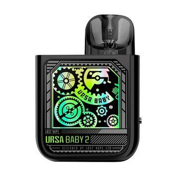 Lost Vape Ursa Baby 2 - Pop Black &times; Time Gear Многоразовая Pod система 84563 &mdash; купить в Podyk.com.ua